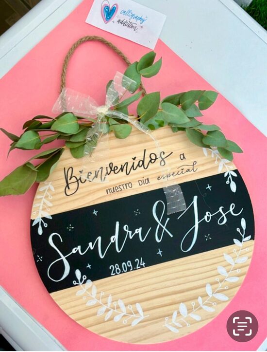 Cartel novios